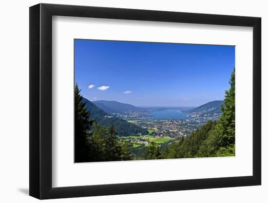 Germany, Bavaria, Upper Bavaria, Mangfall (Mountain Range), Tegernsee (Lake-Udo Siebig-Framed Photographic Print