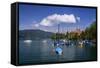 Germany, Bavaria, Upper Bavaria, Mangfall Mountains, Health Resort Tegernsee-Udo Siebig-Framed Stretched Canvas