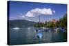 Germany, Bavaria, Upper Bavaria, Mangfall Mountains, Health Resort Tegernsee-Udo Siebig-Stretched Canvas