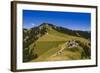 Germany, Bavaria, Upper Bavaria, Mangfall, Tegernsee, Rottach-Egern, Wallberg, View from Setzberg-Udo Siebig-Framed Photographic Print