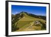 Germany, Bavaria, Upper Bavaria, Mangfall, Tegernsee, Rottach-Egern, Wallberg, View from Setzberg-Udo Siebig-Framed Photographic Print