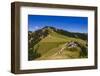 Germany, Bavaria, Upper Bavaria, Mangfall, Tegernsee, Rottach-Egern, Wallberg, View from Setzberg-Udo Siebig-Framed Photographic Print