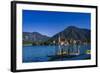 Germany, Bavaria, Upper Bavaria, Mangfall, Tegernsee-Udo Siebig-Framed Photographic Print