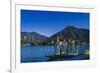 Germany, Bavaria, Upper Bavaria, Mangfall, Tegernsee-Udo Siebig-Framed Photographic Print