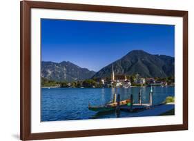 Germany, Bavaria, Upper Bavaria, Mangfall, Tegernsee-Udo Siebig-Framed Photographic Print