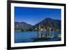 Germany, Bavaria, Upper Bavaria, Mangfall, Tegernsee-Udo Siebig-Framed Photographic Print