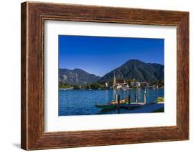 Germany, Bavaria, Upper Bavaria, Mangfall, Tegernsee-Udo Siebig-Framed Photographic Print