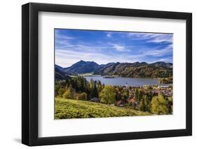 Germany, Bavaria, Upper Bavaria, Mangfallgebirge, Parish of Schliersee-Udo Siebig-Framed Photographic Print