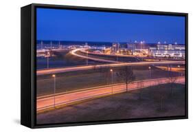 Germany, Bavaria, Upper Bavaria, Metropolregion Munich, Munich-Udo Siebig-Framed Stretched Canvas