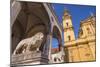 Germany, Bavaria, Upper Bavaria, Munich, Odeonsplatz (Square-Udo Siebig-Mounted Photographic Print