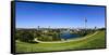 Germany, Bavaria, Upper Bavaria, Munich, Olympic Grounds-Udo Siebig-Framed Stretched Canvas