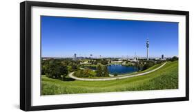 Germany, Bavaria, Upper Bavaria, Munich, Olympic Grounds-Udo Siebig-Framed Photographic Print