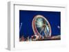 Germany, Bavaria, Upper Bavaria, Munich, Theresienwiese, Oktoberfest, Big Wheel, Evening Mood-Udo Siebig-Framed Photographic Print