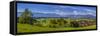 Germany, Bavaria, Upper Bavaria, Pfaffenwinkel, Aidling-Udo Siebig-Framed Stretched Canvas