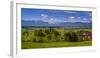 Germany, Bavaria, Upper Bavaria, Pfaffenwinkel, Aidling-Udo Siebig-Framed Photographic Print