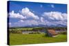 Germany, Bavaria, Upper Bavaria, Pfaffenwinkel, Egling by the Riegsee Lake-Udo Siebig-Stretched Canvas
