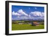 Germany, Bavaria, Upper Bavaria, Pfaffenwinkel, Egling by the Riegsee Lake-Udo Siebig-Framed Photographic Print