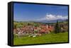 Germany, Bavaria, Upper Bavaria, Pfaffenwinkel, Hšrnle Region-Udo Siebig-Framed Stretched Canvas