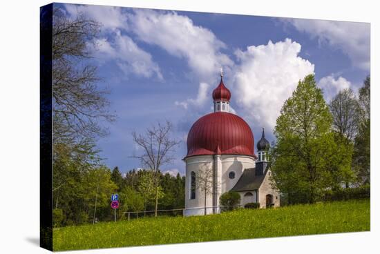 Germany, Bavaria, Upper Bavaria, Pfaffenwinkel, Osterseen, Iffeldorf, Heuwinklkapelle-Udo Siebig-Stretched Canvas