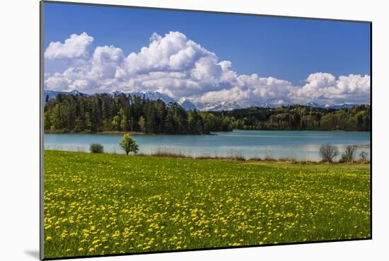 Germany, Bavaria, Upper Bavaria, Pfaffenwinkel, Osterseen-Udo Siebig-Mounted Photographic Print