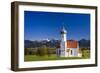 Germany, Bavaria, Upper Bavaria, Pfaffenwinkel, Penzberg-Udo Siebig-Framed Photographic Print