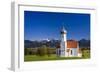 Germany, Bavaria, Upper Bavaria, Pfaffenwinkel, Penzberg-Udo Siebig-Framed Photographic Print