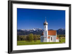 Germany, Bavaria, Upper Bavaria, Pfaffenwinkel, Penzberg-Udo Siebig-Framed Photographic Print