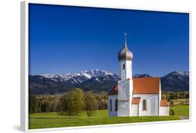 Germany, Bavaria, Upper Bavaria, Pfaffenwinkel, Penzberg-Udo Siebig-Framed Photographic Print