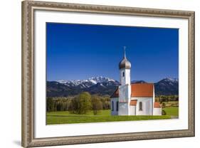 Germany, Bavaria, Upper Bavaria, Pfaffenwinkel, Penzberg-Udo Siebig-Framed Photographic Print