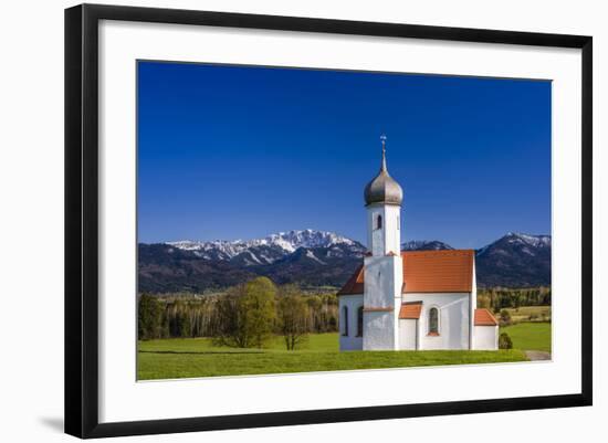 Germany, Bavaria, Upper Bavaria, Pfaffenwinkel, Penzberg-Udo Siebig-Framed Photographic Print