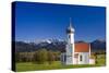 Germany, Bavaria, Upper Bavaria, Pfaffenwinkel, Penzberg-Udo Siebig-Stretched Canvas