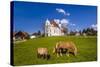 Germany, Bavaria, Upper Bavaria, Pfaffenwinkel, Steingaden-Udo Siebig-Stretched Canvas