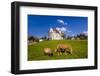 Germany, Bavaria, Upper Bavaria, Pfaffenwinkel, Steingaden-Udo Siebig-Framed Photographic Print