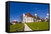 Germany, Bavaria, Upper Bavaria, Pfaffenwinkel, Steingaden-Udo Siebig-Framed Stretched Canvas