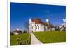 Germany, Bavaria, Upper Bavaria, Pfaffenwinkel, Steingaden-Udo Siebig-Framed Photographic Print