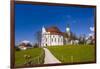 Germany, Bavaria, Upper Bavaria, Pfaffenwinkel, Steingaden-Udo Siebig-Framed Photographic Print