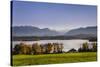 Germany, Bavaria, Upper Bavaria, Pfaffenwinkel, Uffing Am Staffelsee-Udo Siebig-Stretched Canvas