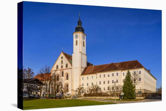 Germany, Bavaria, Upper Bavaria, Tšlz Country, Dietramszell-Udo Siebig-Stretched Canvas