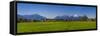 Germany, Bavaria, Upper Bavaria, Tšlzer Land (Area), Benediktbeuern-Udo Siebig-Framed Stretched Canvas