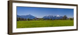 Germany, Bavaria, Upper Bavaria, Tšlzer Land (Area), Benediktbeuern-Udo Siebig-Framed Photographic Print