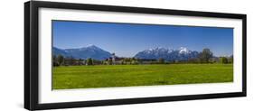 Germany, Bavaria, Upper Bavaria, Tšlzer Land (Area), Benediktbeuern-Udo Siebig-Framed Photographic Print