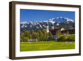 Germany, Bavaria, Upper Bavaria, Tšlzer Land (Area), Benediktbeuern-Udo Siebig-Framed Photographic Print