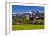 Germany, Bavaria, Upper Bavaria, Tšlzer Land (Area), Benediktbeuern-Udo Siebig-Framed Photographic Print