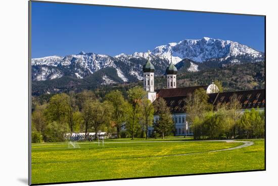 Germany, Bavaria, Upper Bavaria, Tšlzer Land (Area), Benediktbeuern-Udo Siebig-Mounted Photographic Print