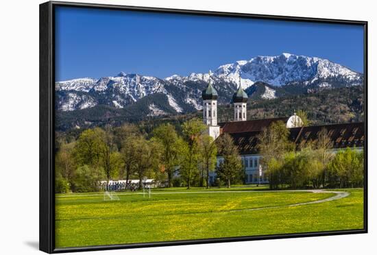 Germany, Bavaria, Upper Bavaria, Tšlzer Land (Area), Benediktbeuern-Udo Siebig-Framed Photographic Print