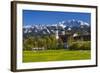 Germany, Bavaria, Upper Bavaria, Tšlzer Land (Area), Benediktbeuern-Udo Siebig-Framed Photographic Print