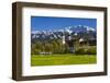 Germany, Bavaria, Upper Bavaria, Tšlzer Land (Area), Benediktbeuern-Udo Siebig-Framed Photographic Print