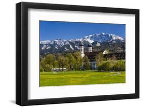 Germany, Bavaria, Upper Bavaria, Tšlzer Land (Area), Benediktbeuern-Udo Siebig-Framed Photographic Print