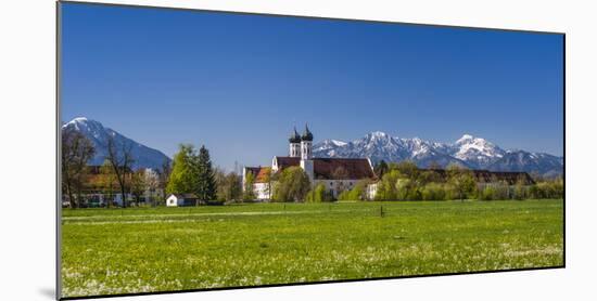 Germany, Bavaria, Upper Bavaria, Tšlzer Land (Area), Benediktbeuern-Udo Siebig-Mounted Photographic Print