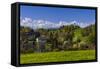 Germany, Bavaria, Upper Bavaria, Tšlzer Land (Area), Holzhausen-Udo Siebig-Framed Stretched Canvas